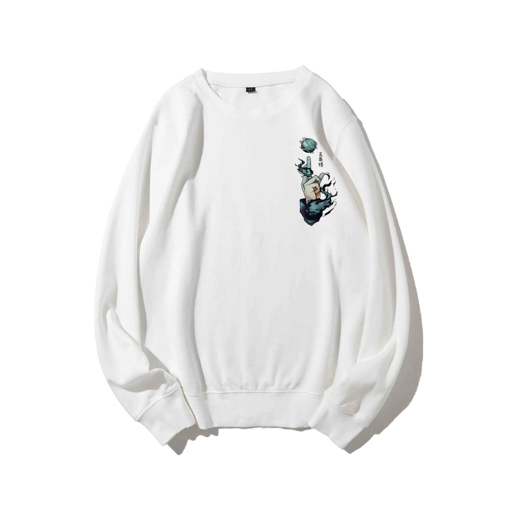 Casual Crewneck Sweatshirt Jujutsu Kaisen