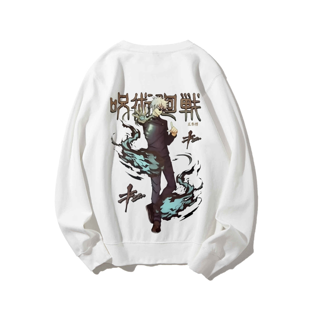 Casual Crewneck Sweatshirt Jujutsu Kaisen