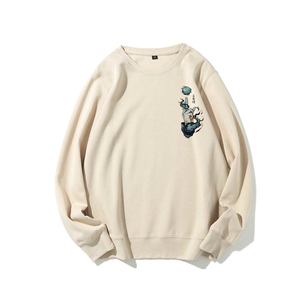 Casual Crewneck Sweatshirt Jujutsu Kaisen