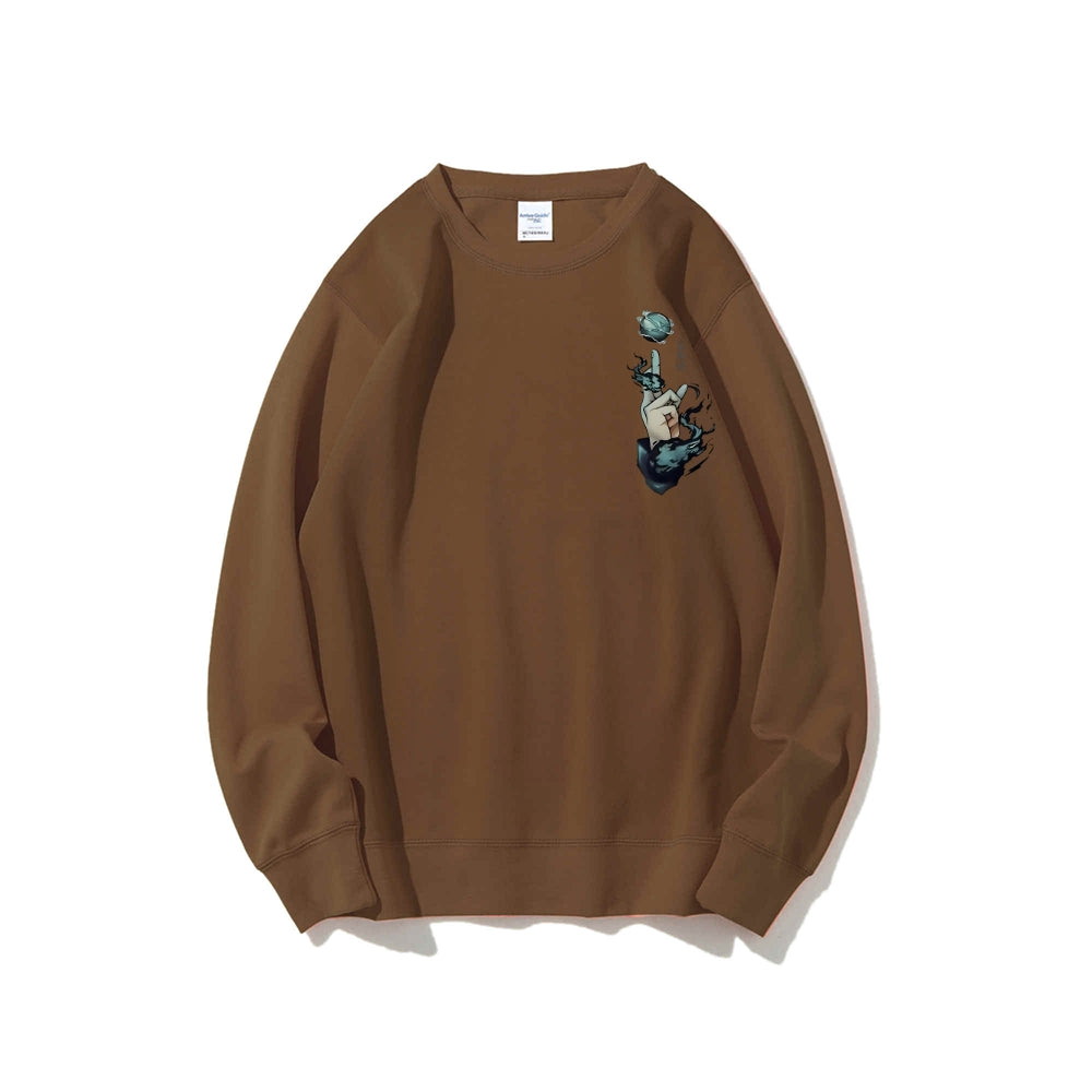 Casual Crewneck Sweatshirt Jujutsu Kaisen