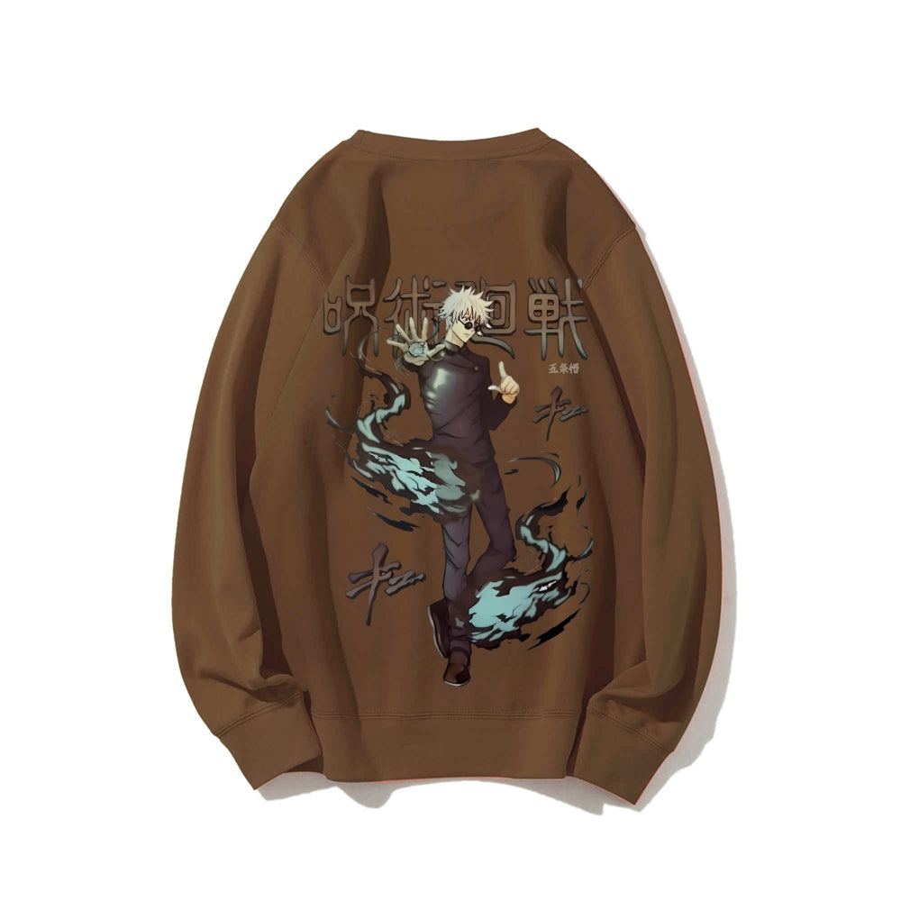Casual Crewneck Sweatshirt Jujutsu Kaisen