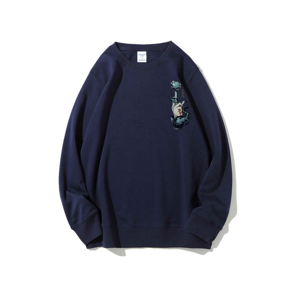 Casual Crewneck Sweatshirt Jujutsu Kaisen