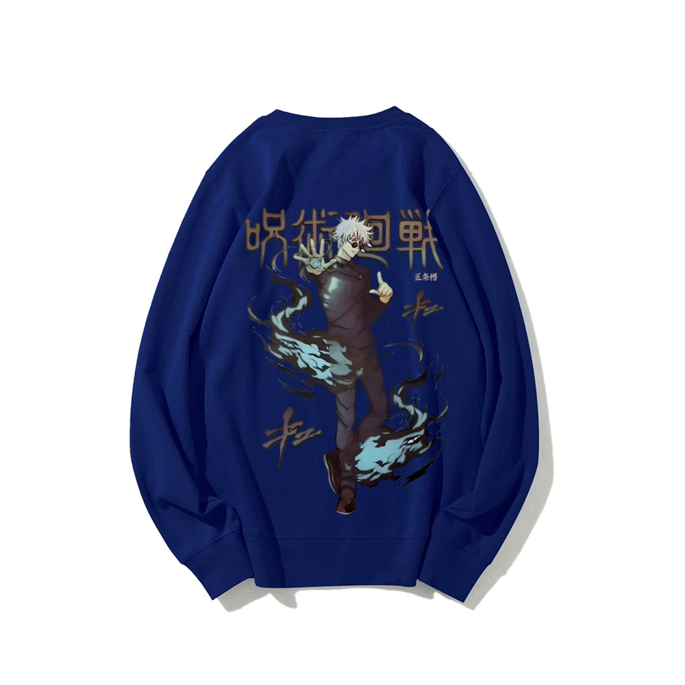 Casual Crewneck Sweatshirt Jujutsu Kaisen