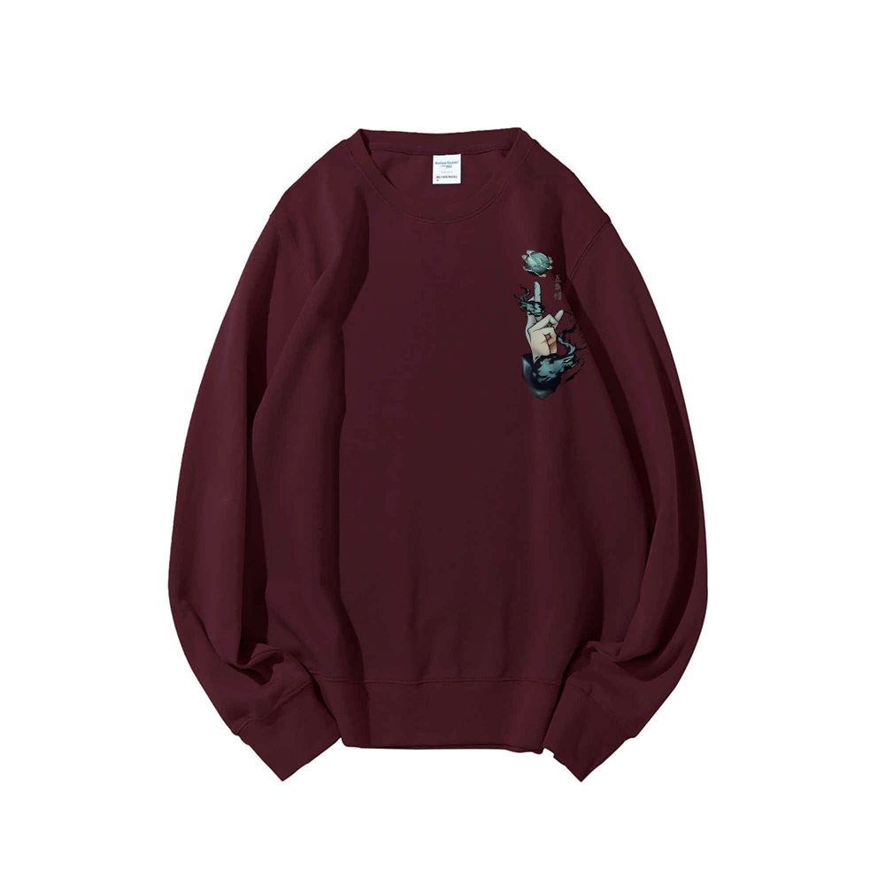 Casual Crewneck Sweatshirt Jujutsu Kaisen
