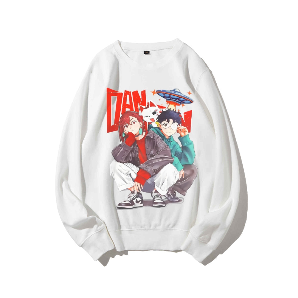 Casual Crewneck Sweatshirt Dandadan