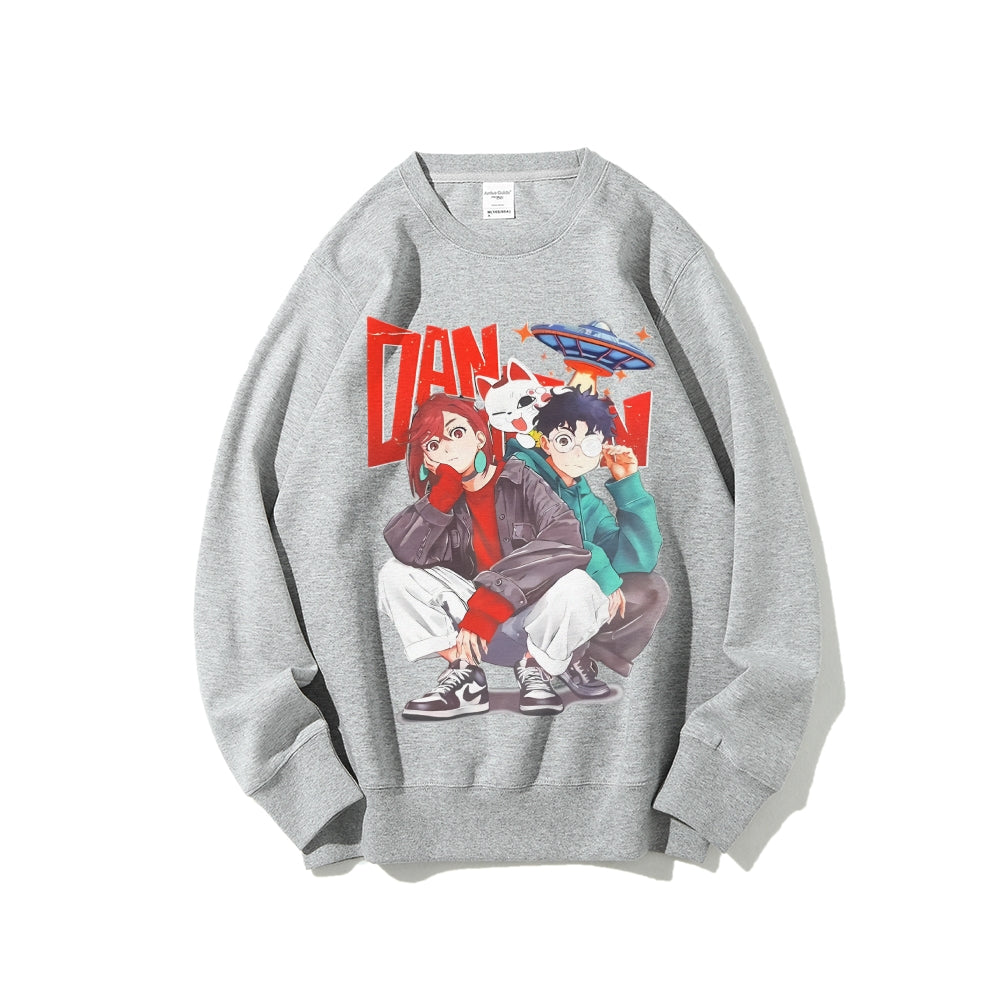 Casual Crewneck Sweatshirt Dandadan