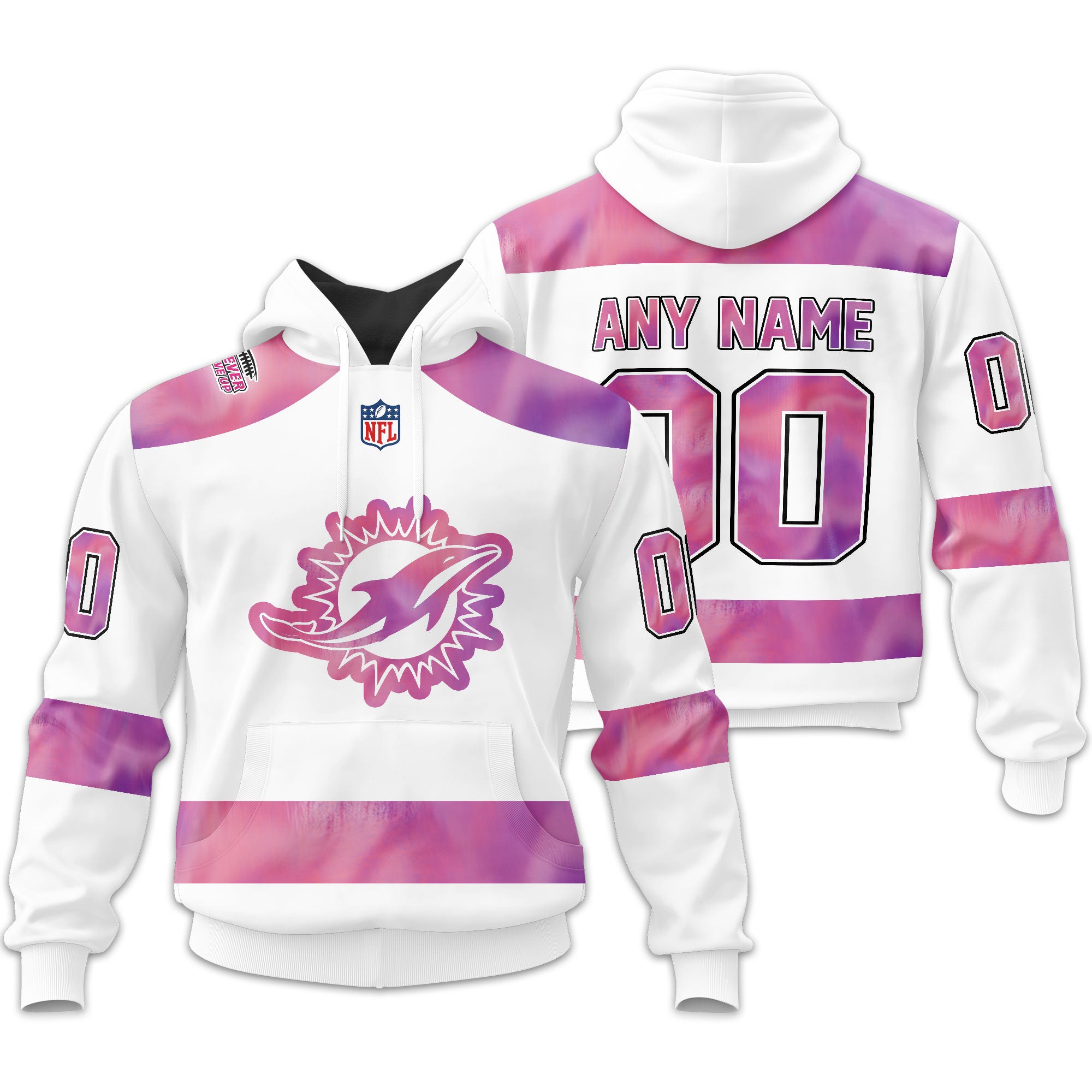 Miami Dolphins | Personalized Fight Cancer Design