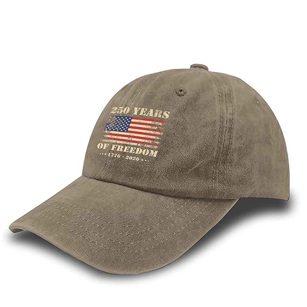 America Birthday Hat 1776 2026 250 Years Anniversary Hat For Men Low