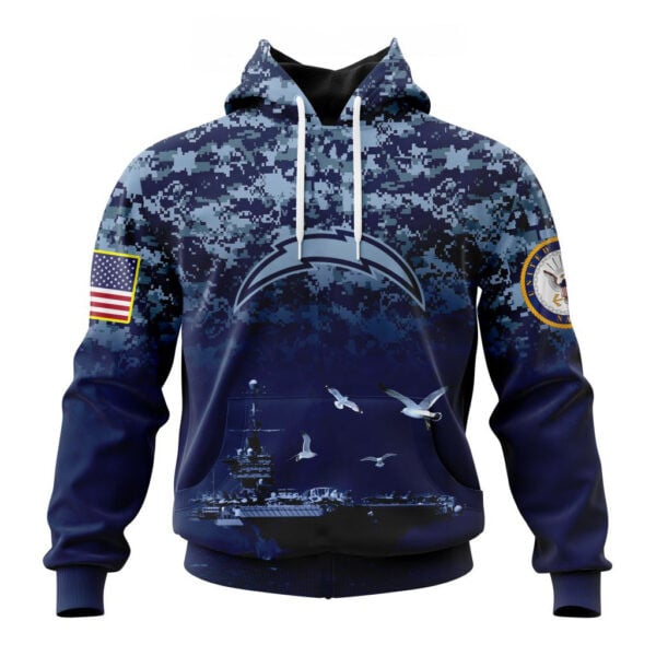 Los Angeles Chargers | Honor US Navy Veterans Hoodies