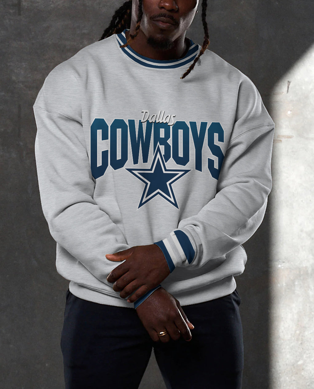Dallas Cowboys 3D Limited Edition Crew Neck sweatshirt
