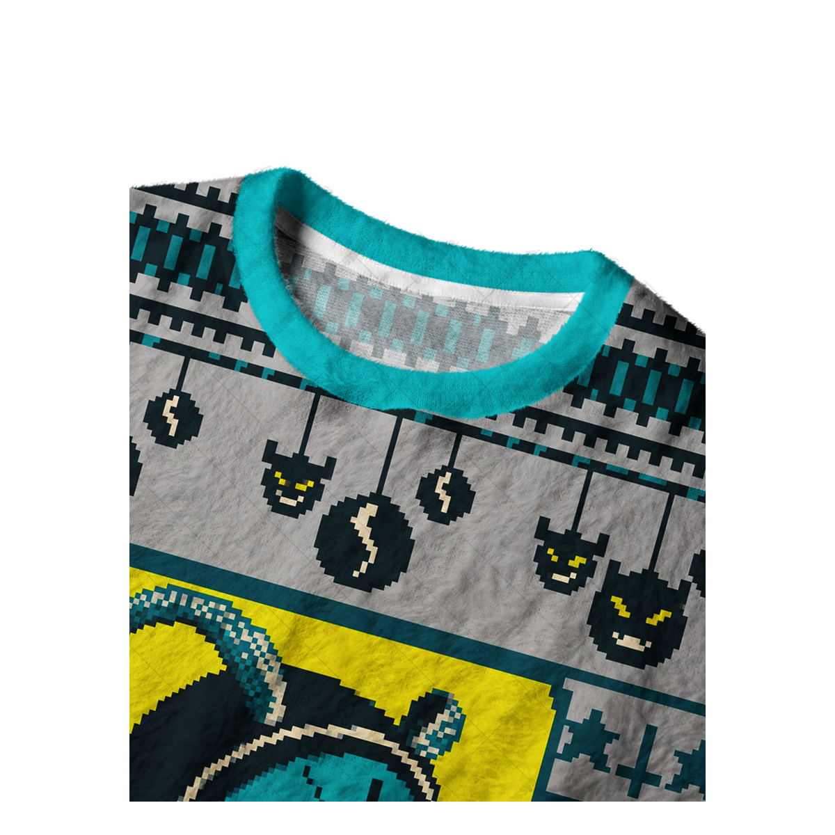 NUN DEVIL HORNS UGLY CHRISTMAS SWEATSHIRT — image 3
