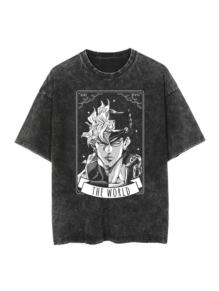 Jojo Dio vs Jotaro Vintage Tee