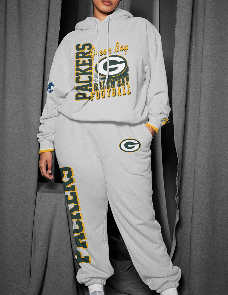 Green Bay Packers  3D Printed Pullover Hoodie And Sweatpant 2pcs Tracksuits