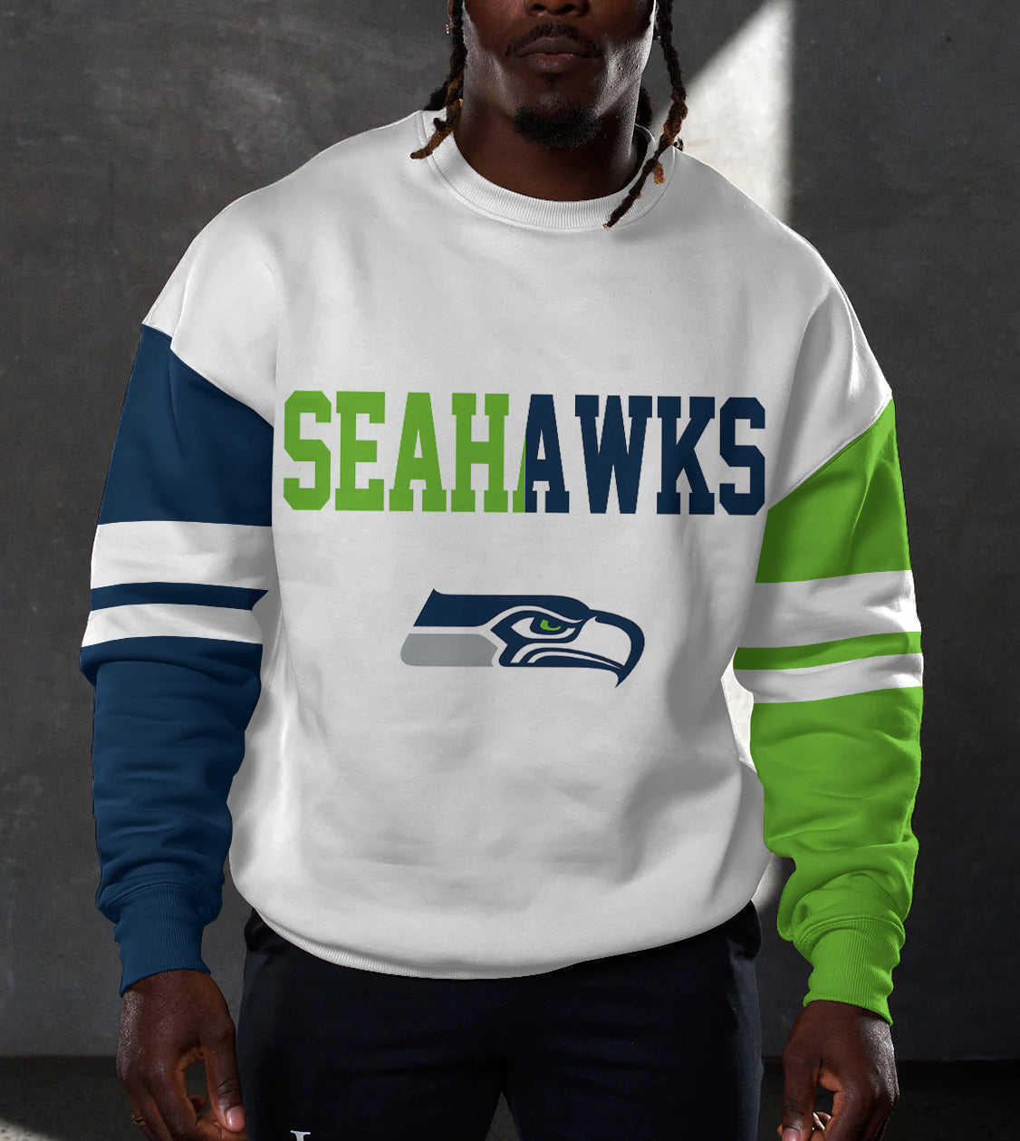 Seattle Seahawks 3D Limited Edition Crew Neck sweatshirt