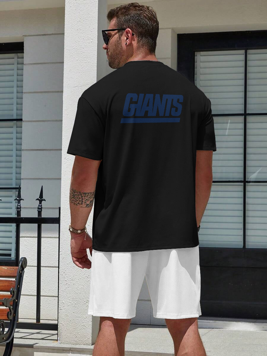 New York Giants Limited Edition Top And Shorts Two-Piece Suits