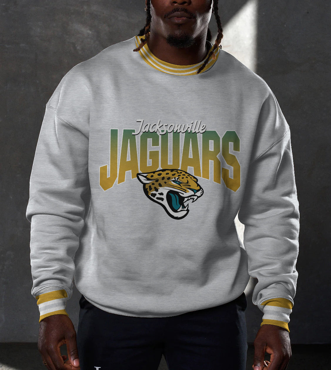 Jacksonville Jaguars 3D Limited Edition Crew Neck sweatshirt
