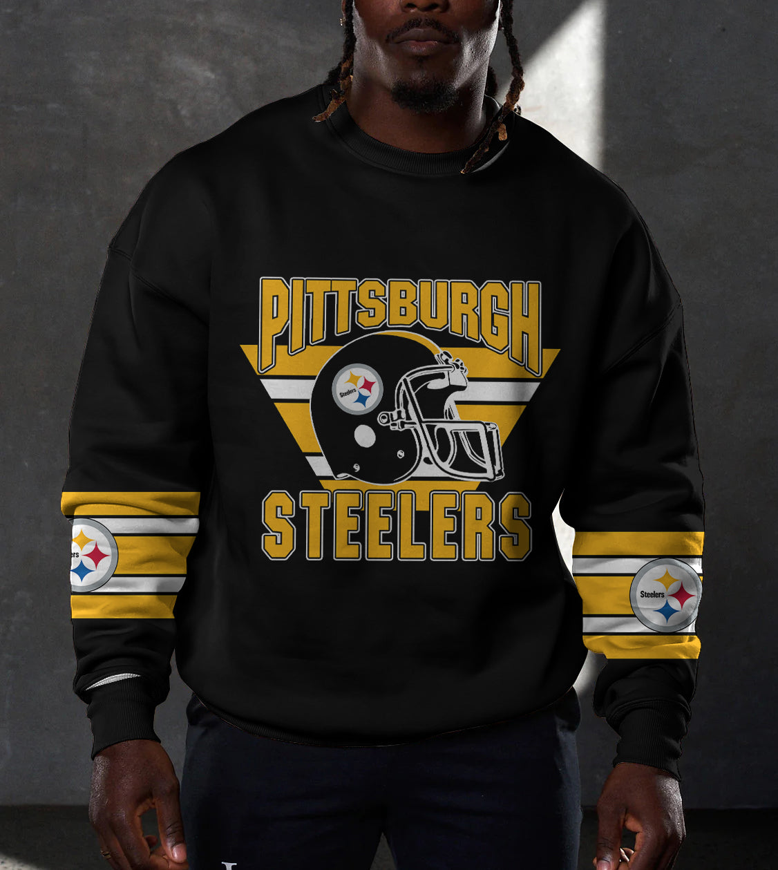 Pittsburgh Steelers 3D Limited Edition Crew Neck sweatshirt
