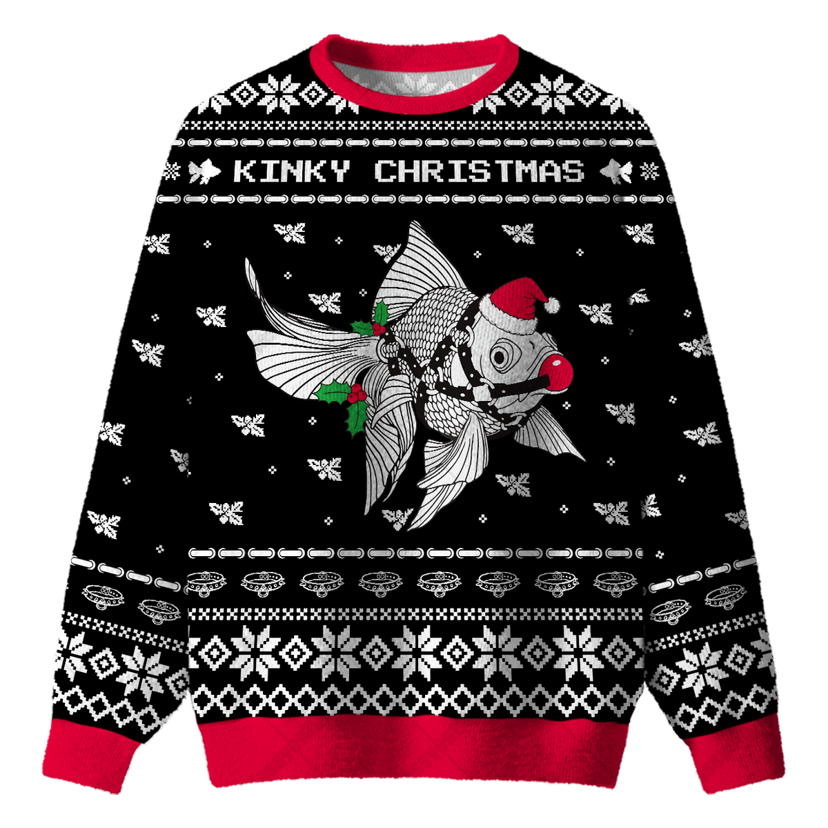 KINKY CHRISTMAS UGLY CHRISTMAS SWEATSHIRT — image 1