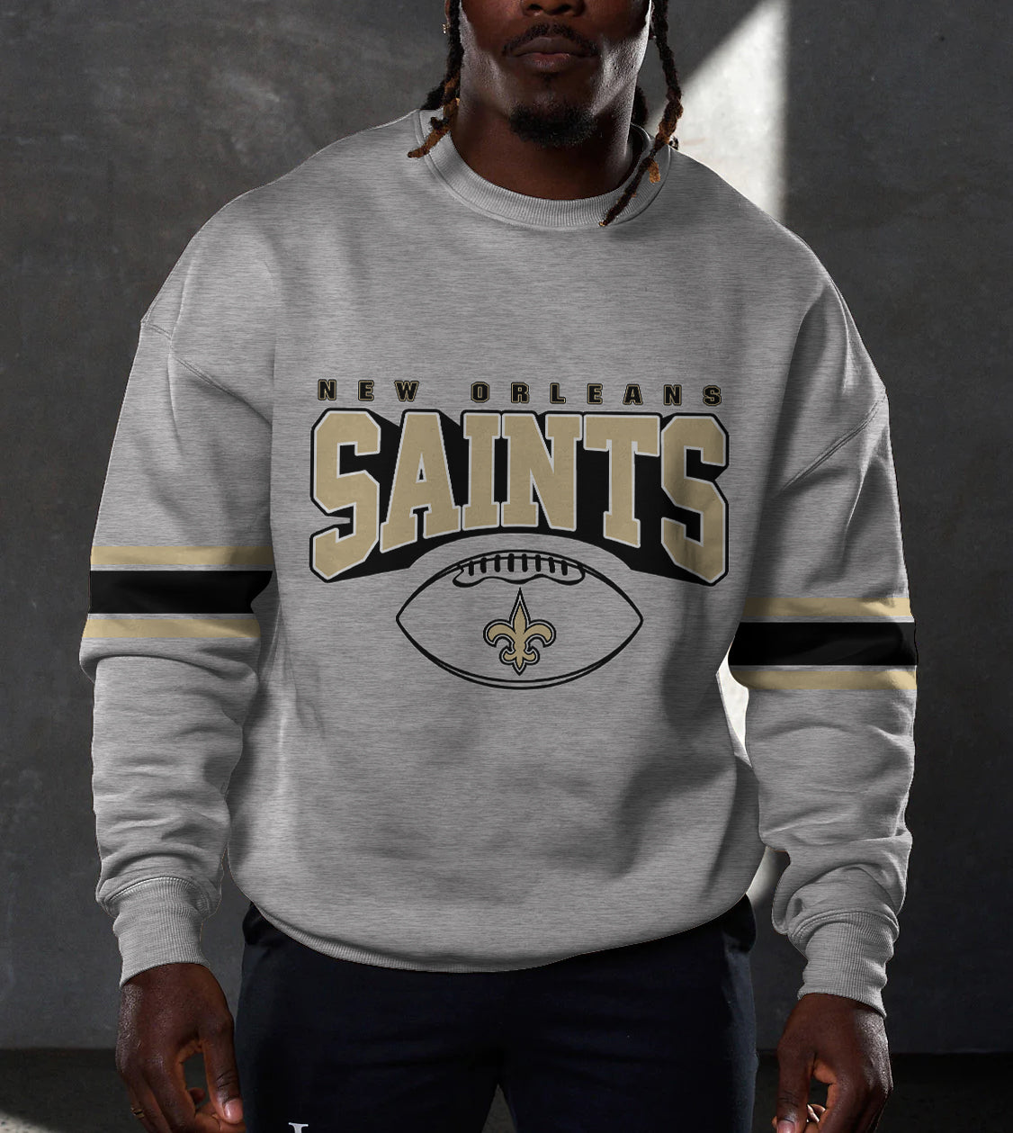 New Orleans Saints 3D Limited Edition Crew Neck sweatshirt