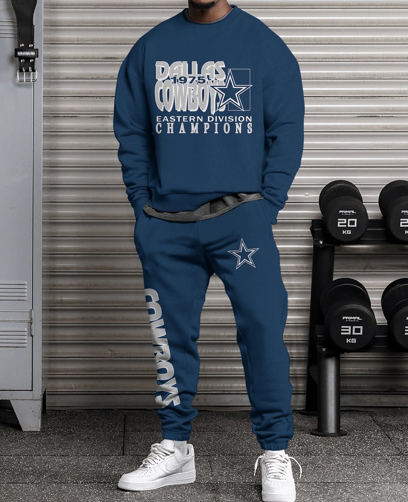 Dallas Cowboys  3D sweatsuit and sweatpants 2 piece outfits