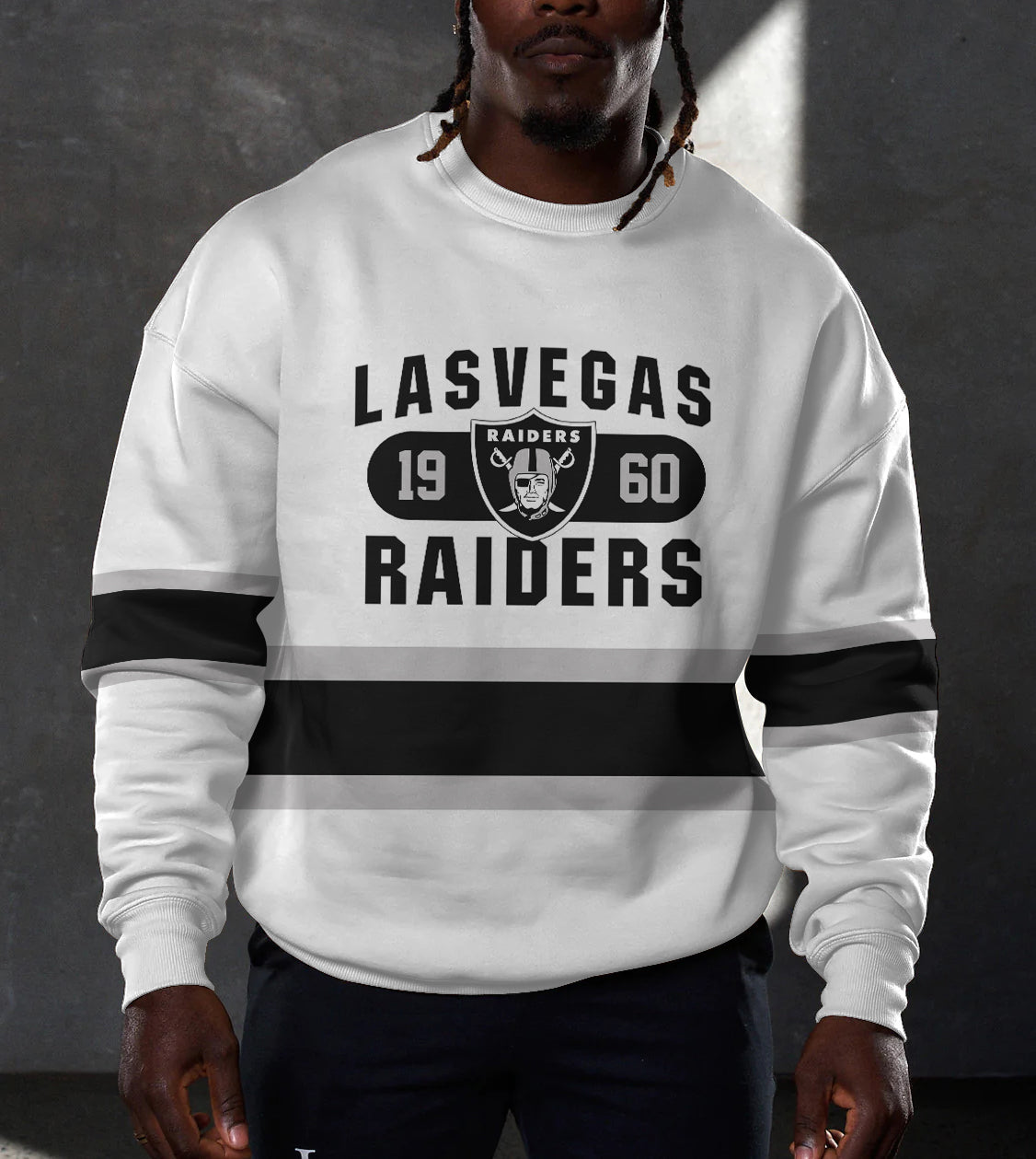 Las Vegas Raiders 3D Limited Edition Crew Neck sweatshirt