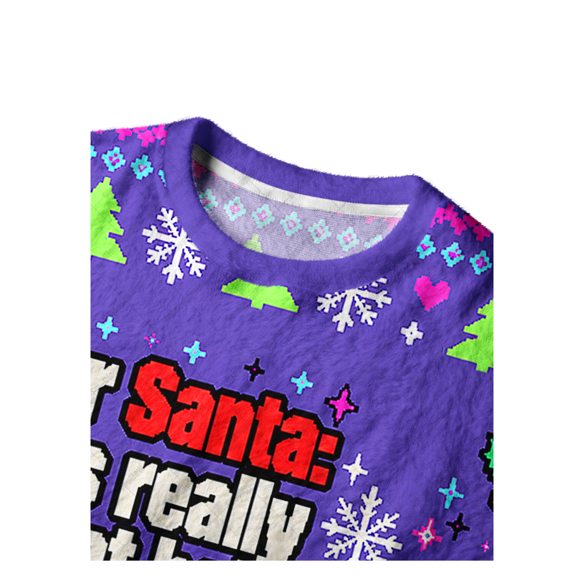 NAUGHTY GINGER UGLY CHRISTMAS SWEATSHIRT — image 3