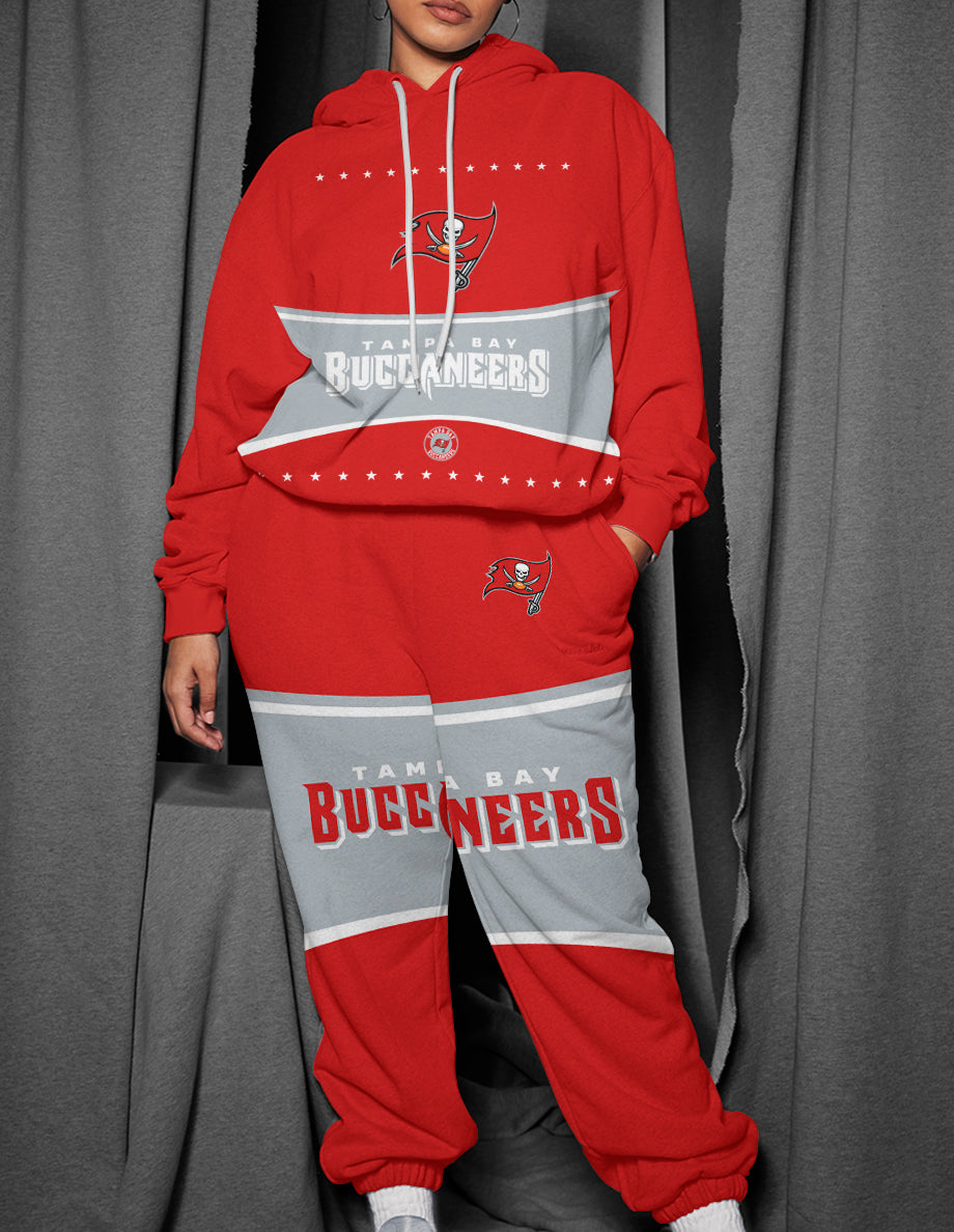 Tampa Bay Buccaneers 3D Printed Pullover Hoodie And Sweatpant 2pcs Tracksuits