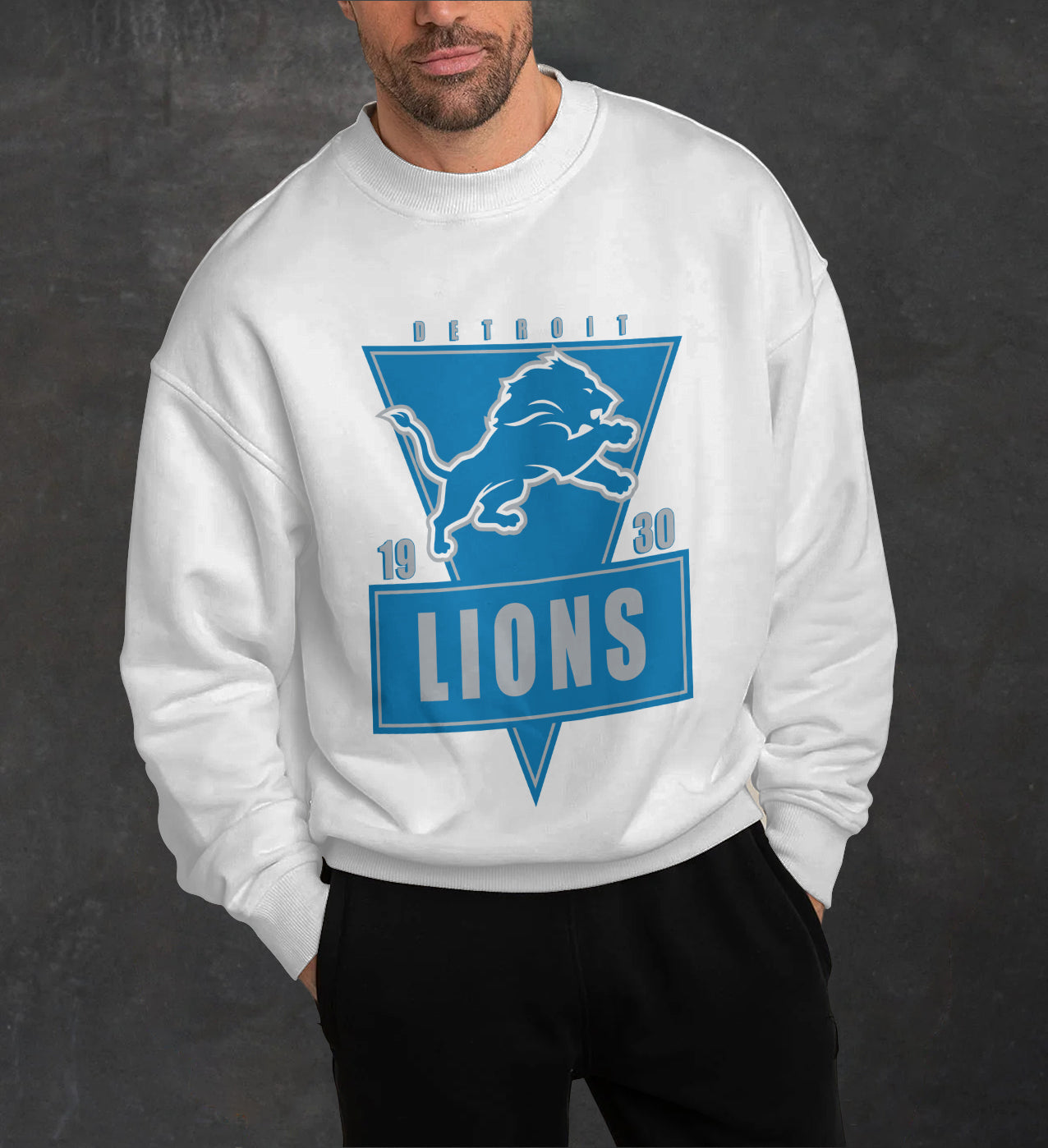 Detroit Lions 3D Limited Edition Crew Neck sweatshirt