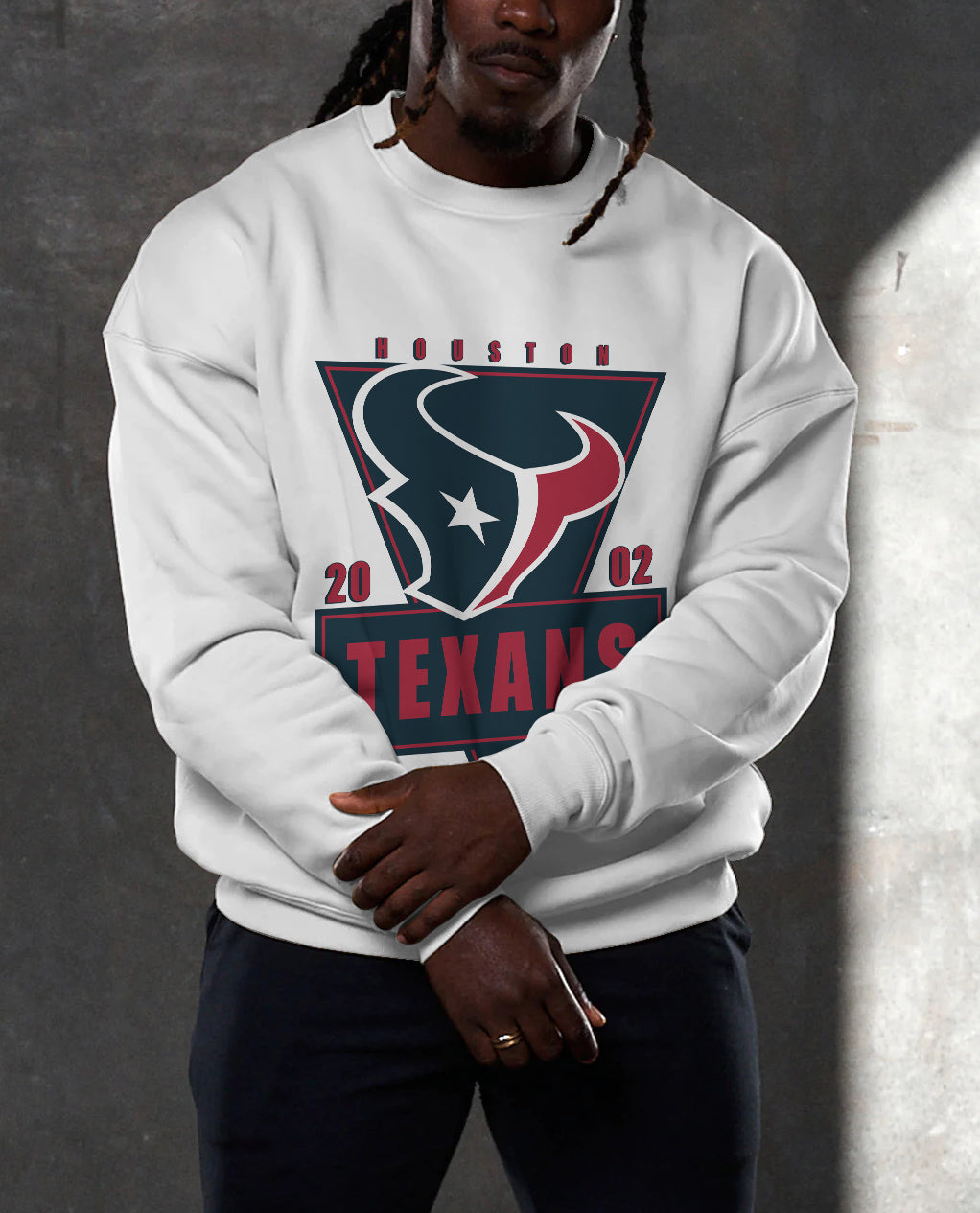 Houston Texans 3D Limited Edition Crew Neck sweatshirt