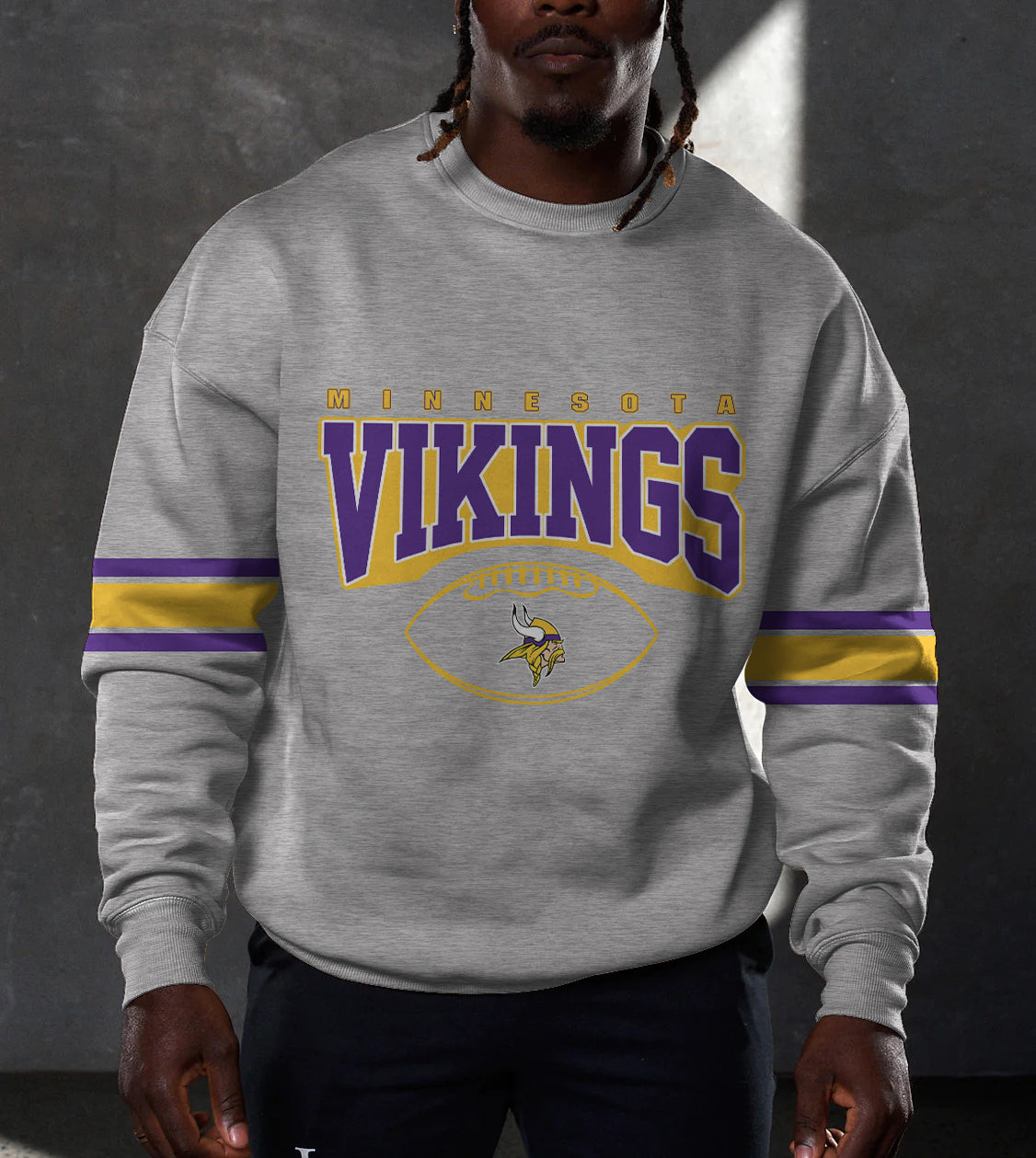 Minnesota Vikings 3D Limited Edition Crew Neck sweatshirt