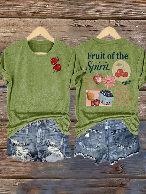 Women's Fruit of the Spirit Print T-Shirt