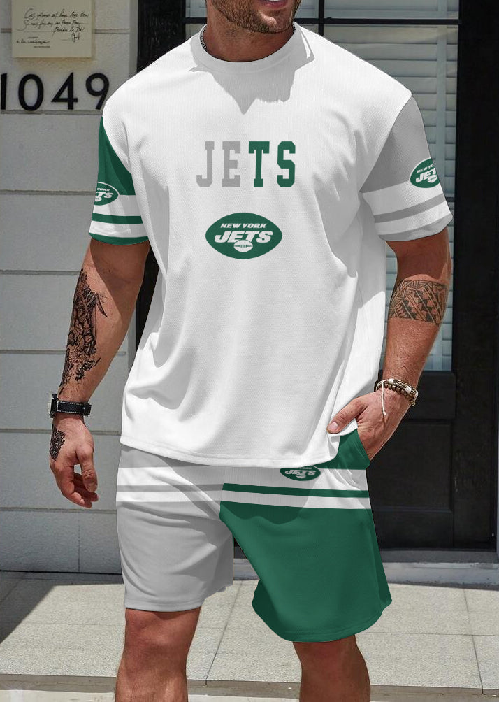 New York Jets Limited Edition Top And Shorts Two-Piece Suits