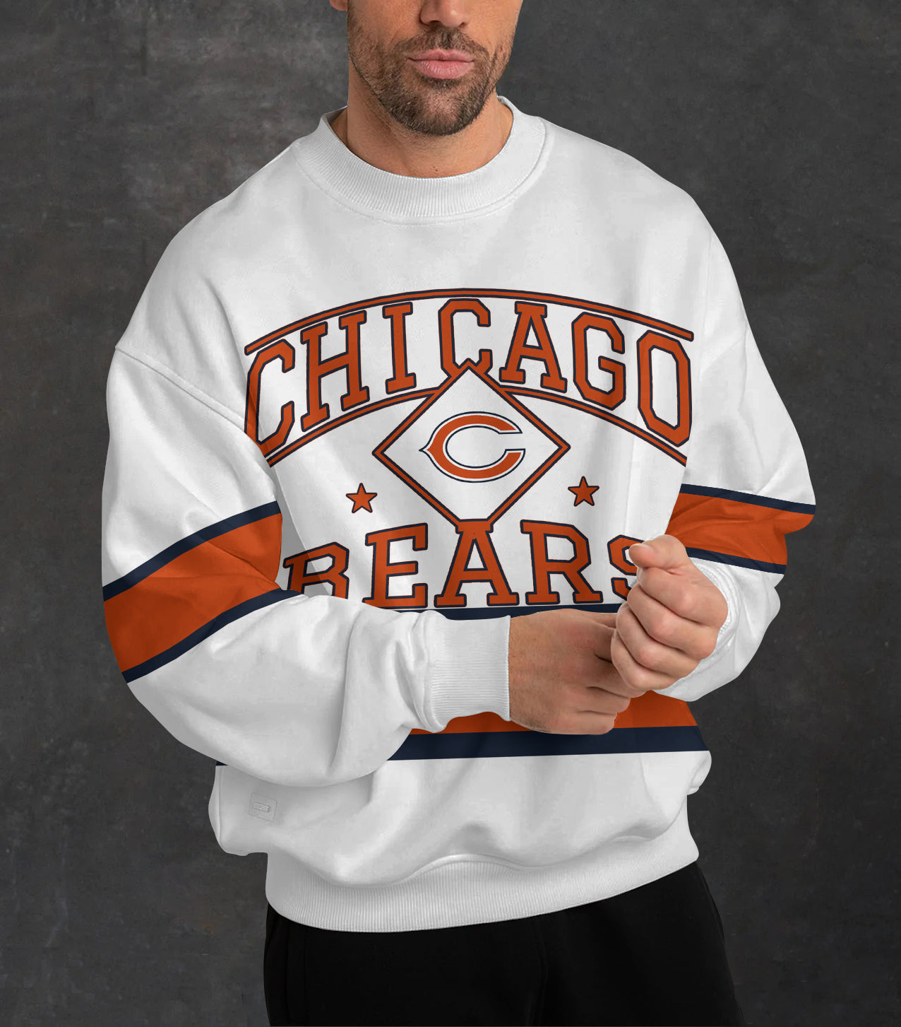 Chicago Bears 3D Limited Edition Crew Neck sweatshirt