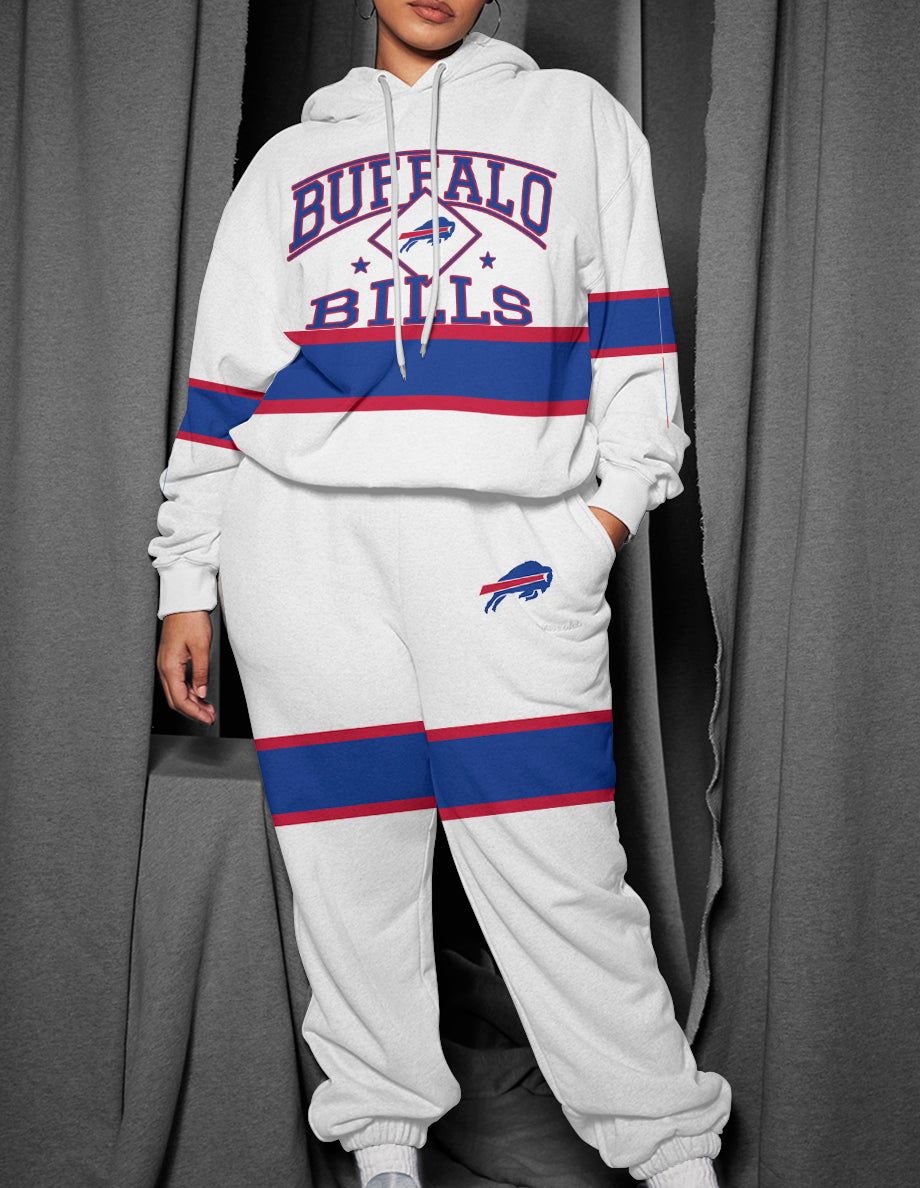 Buffalo Bills 3D Printed Pullover Hoodie And Sweatpant 2pcs Tracksuits