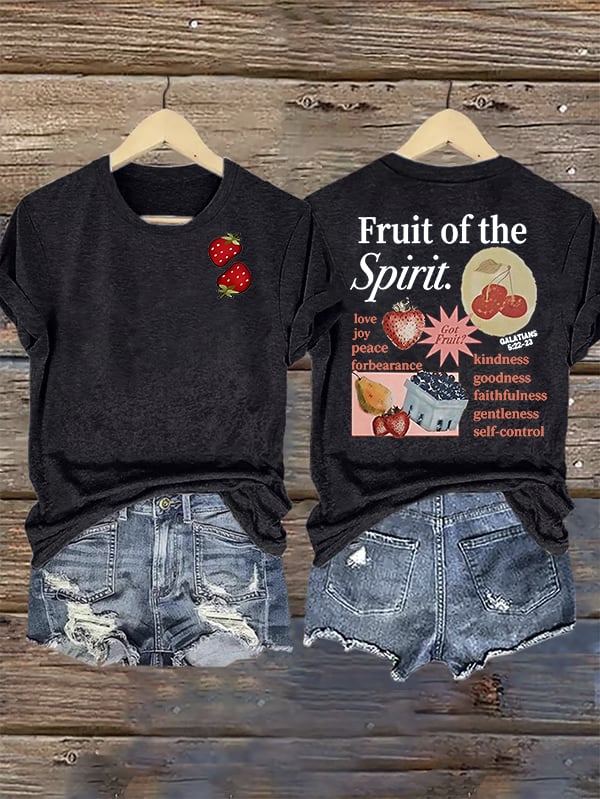 Women's Fruit of the Spirit Print T-Shirt