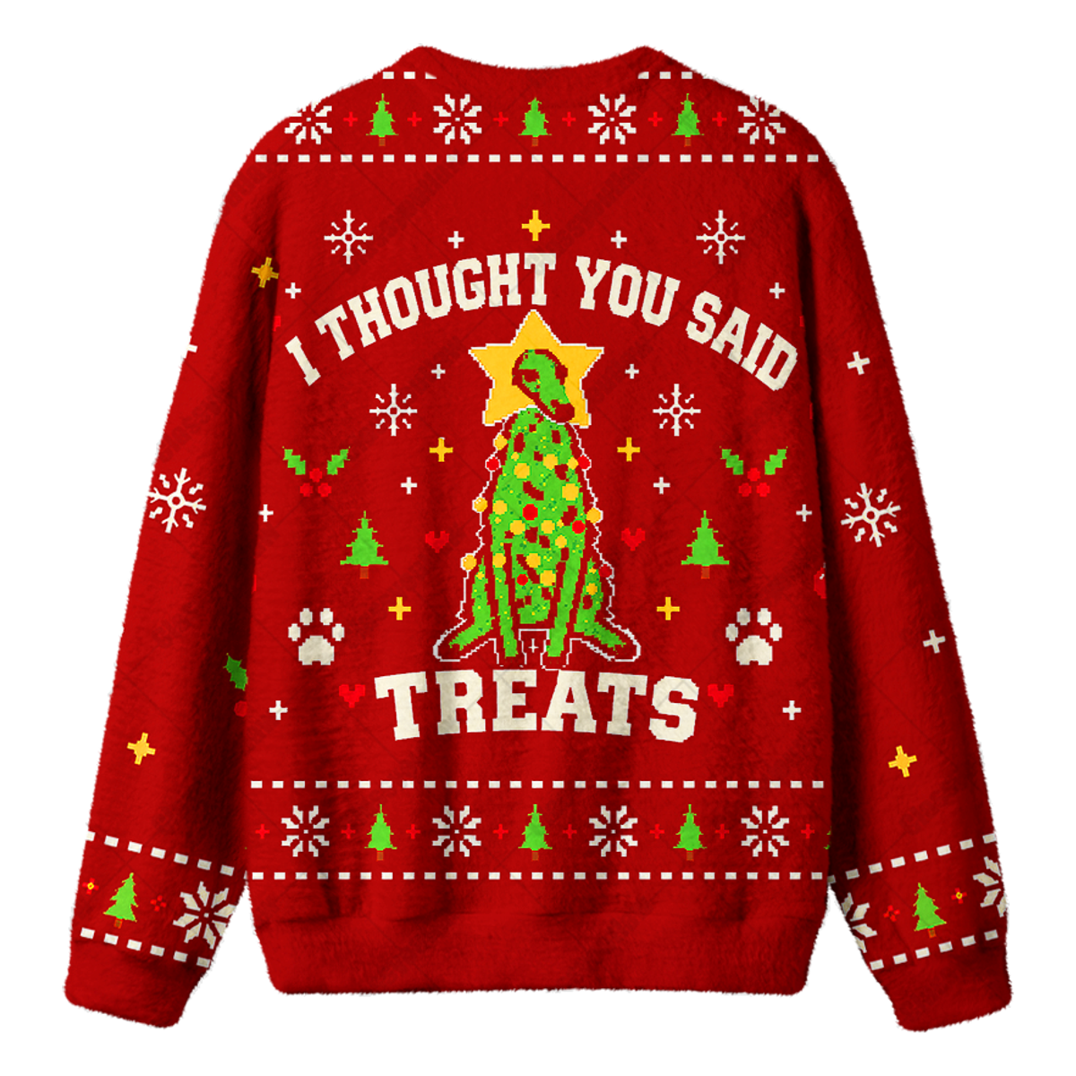 XMAS TREATS UGLY CHRISTMAS SWEATSHIRT — image 2