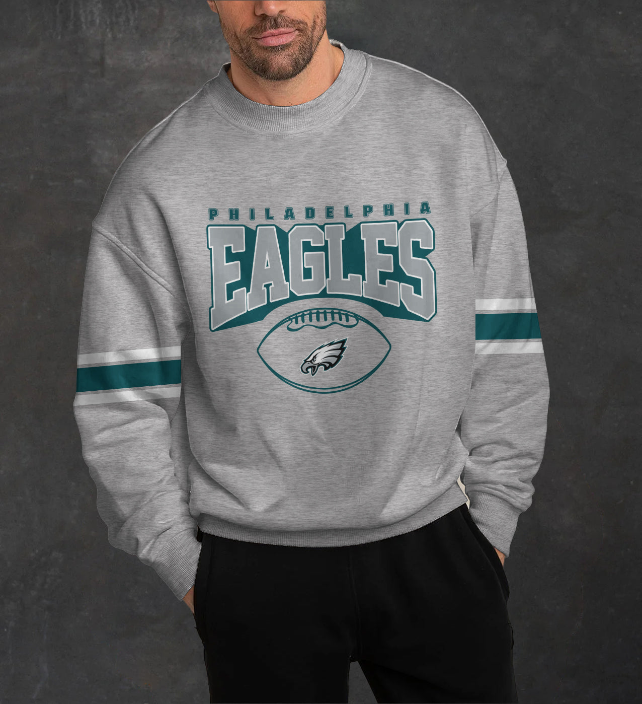 Philadelphia Eagles 3D Limited Edition Crew Neck sweatshirt