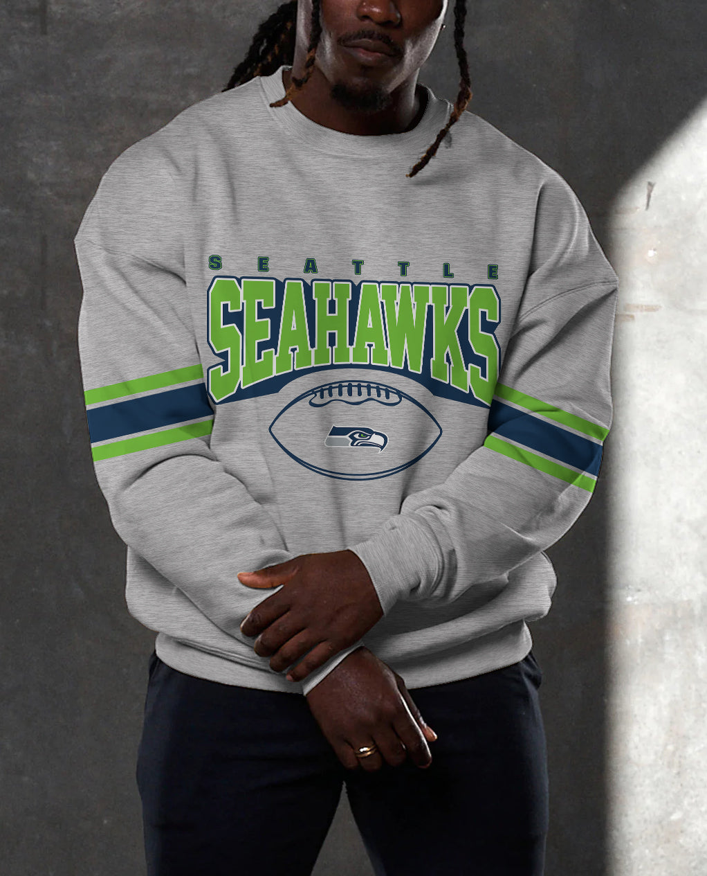Seattle Seahawks 3D Limited Edition Crew Neck sweatshirt