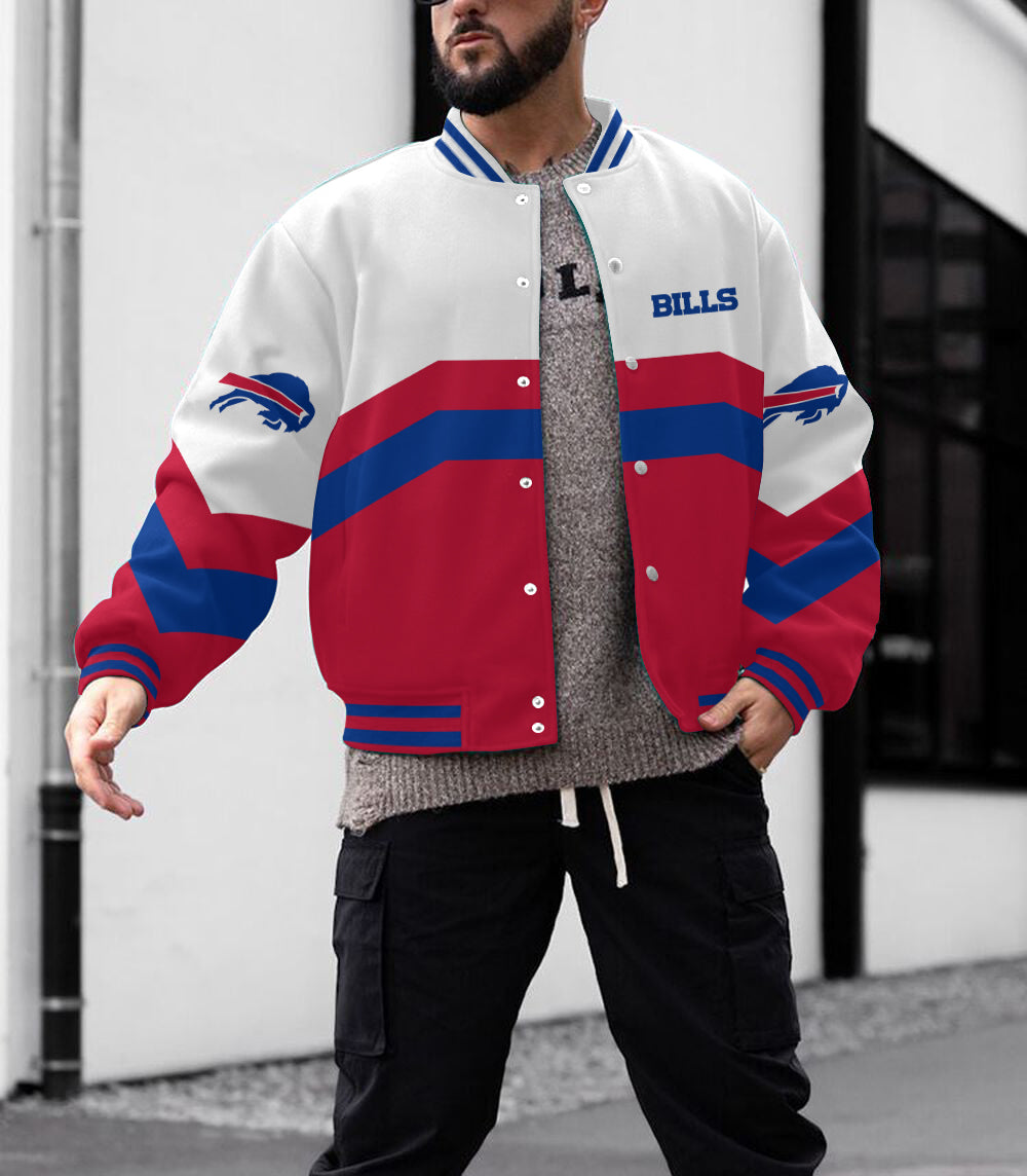 Buffalo Bills Men's Limited Edition Full-Snap Casual Jacket