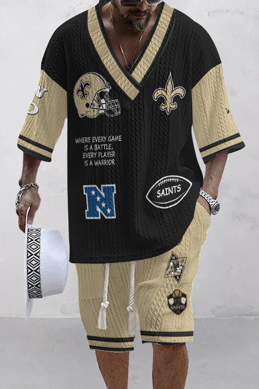 New Orleans Saints
Limited Edition Top And Shorts Two-Piece Suits
