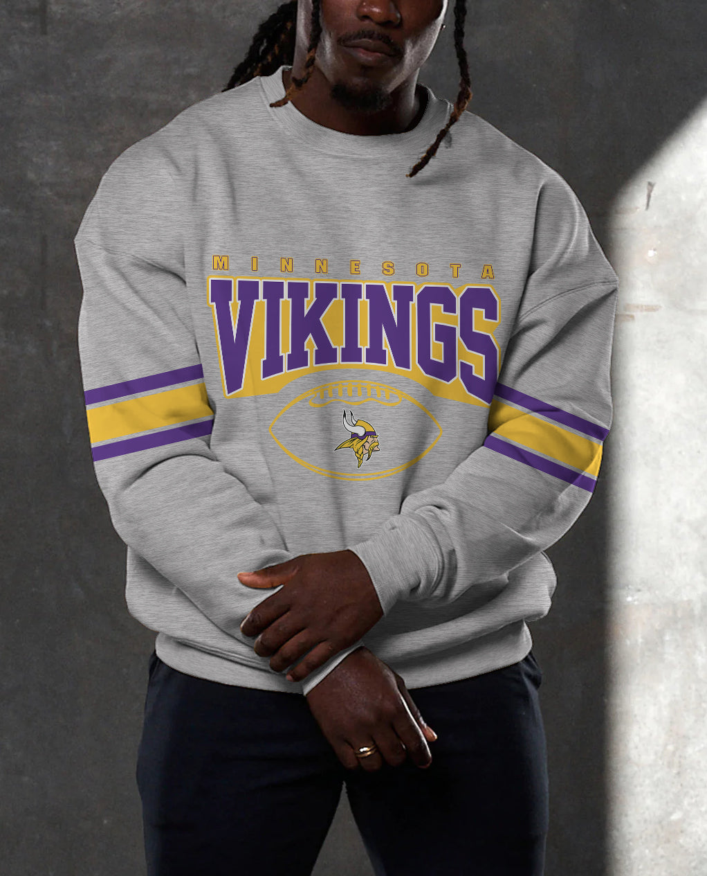 Minnesota Vikings 3D Limited Edition Crew Neck sweatshirt
