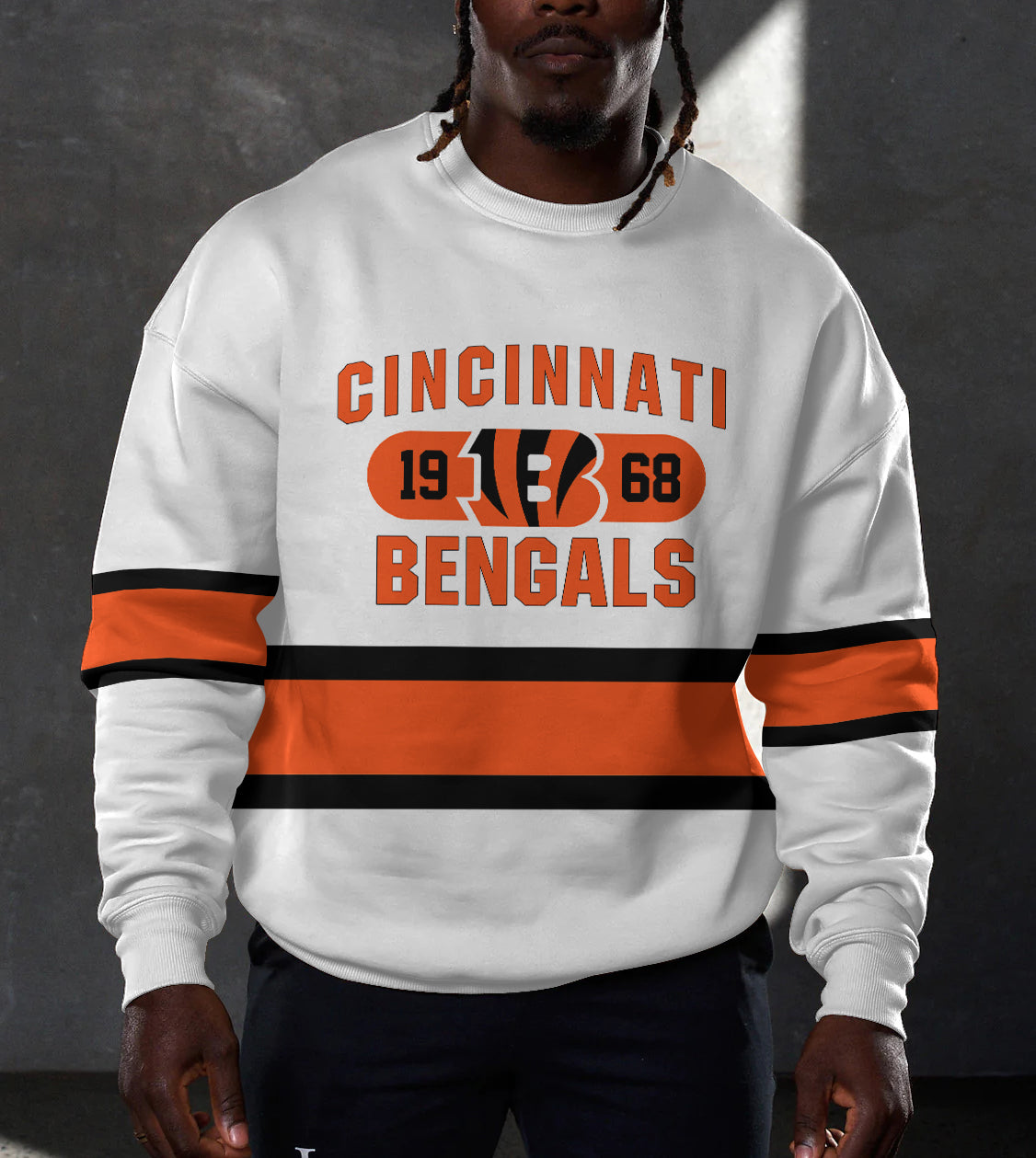 Cincinnati Bengals 3D Limited Edition Crew Neck sweatshirt