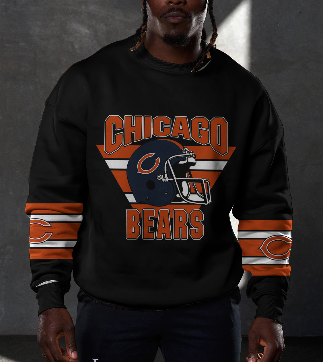 Chicago Bears 3D Limited Edition Crew Neck sweatshirt