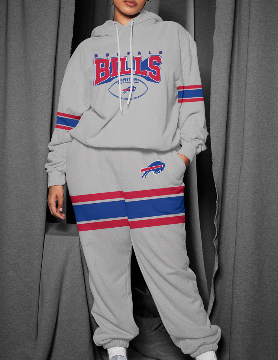 Buffalo Bills 3D Printed Pullover Hoodie And Sweatpant 2pcs Tracksuits