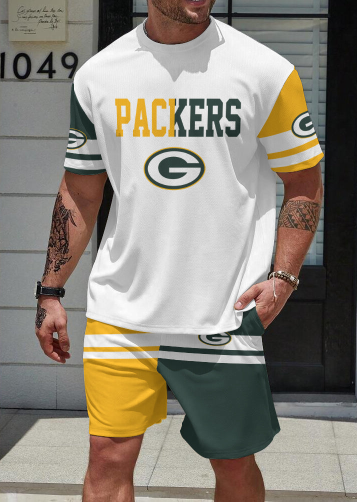 Green Bay Packers Limited Edition Top And Shorts Two-Piece Suits