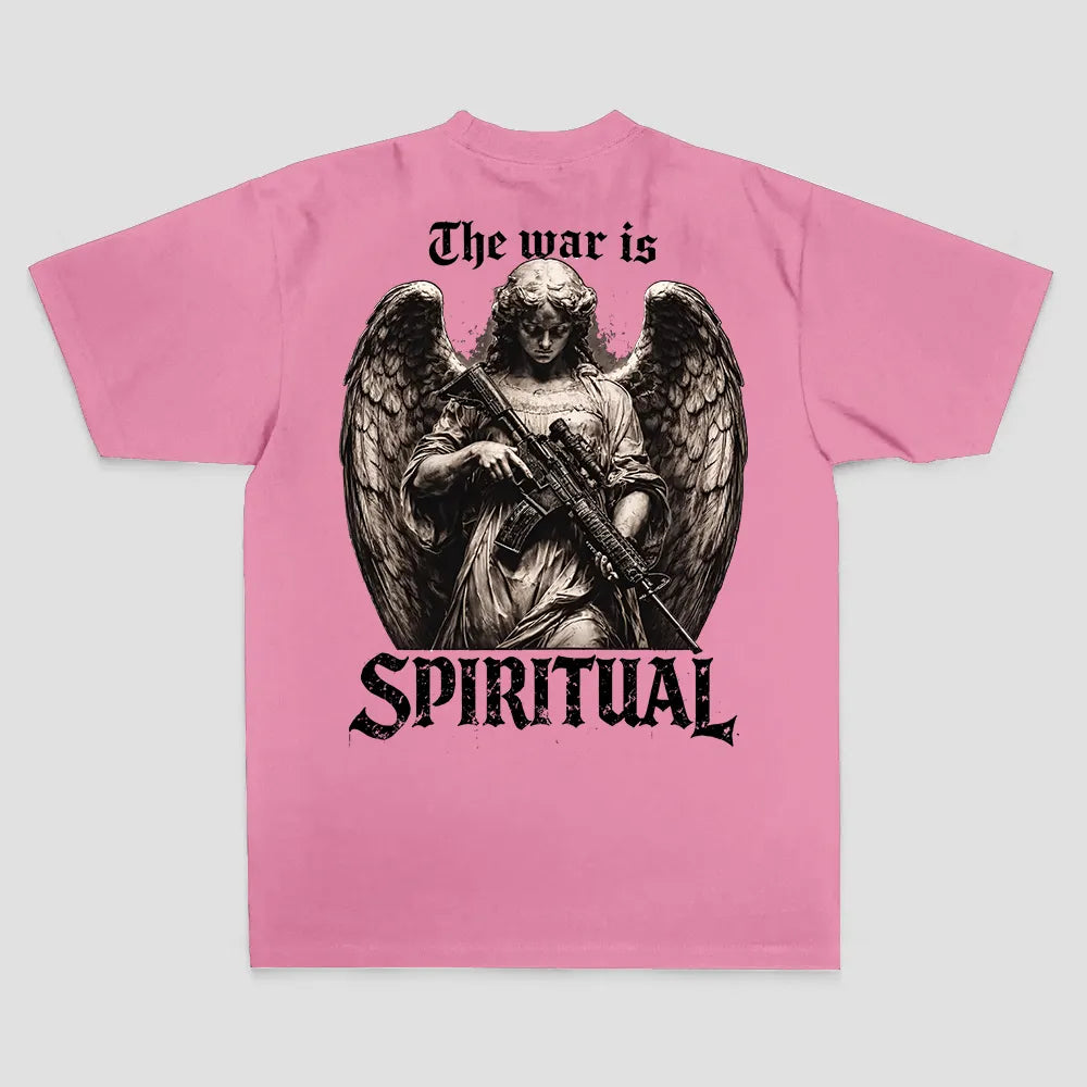 The War Is Spiritual Printed Men's T-shirt