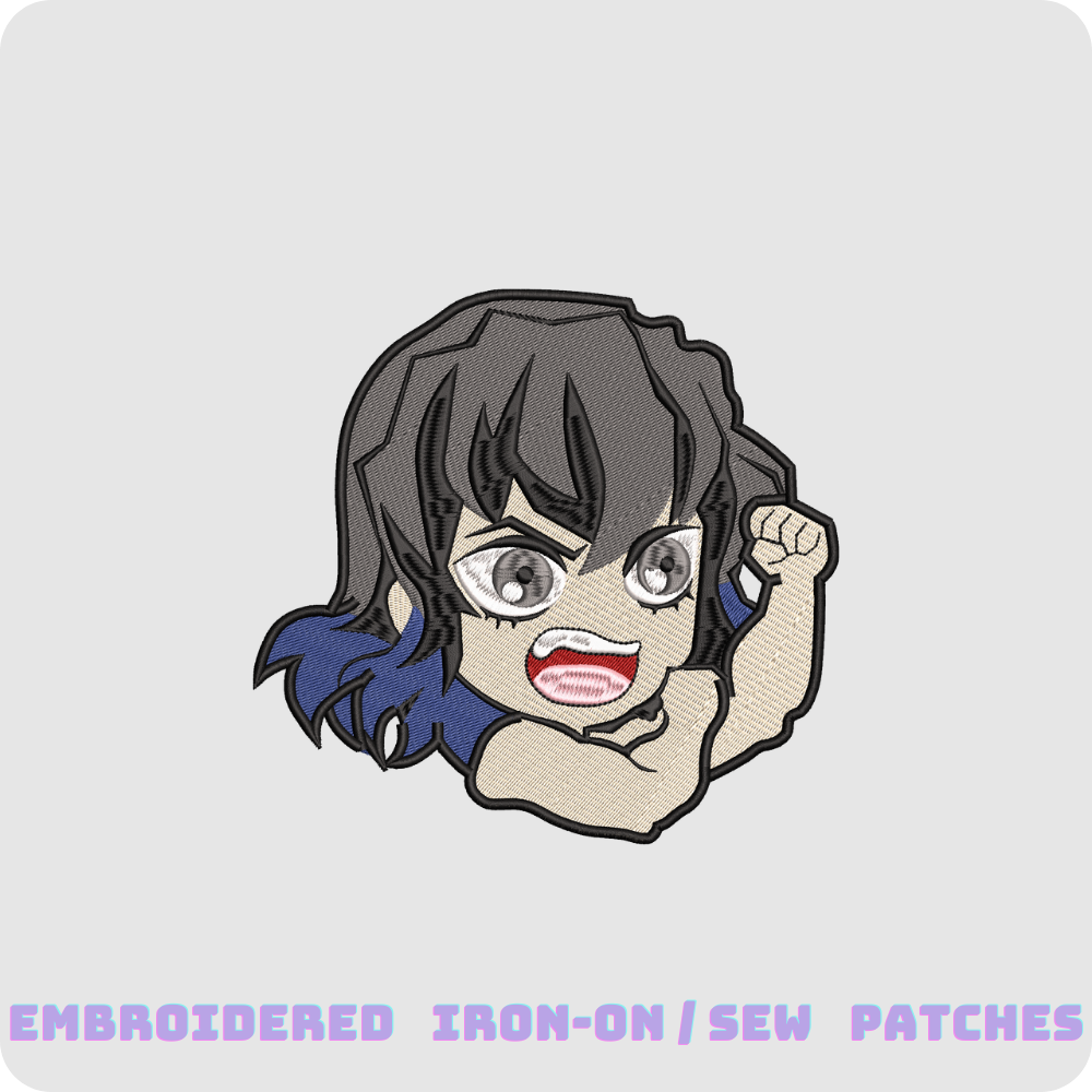 Inosuke Demon Slayer Embroidered patches