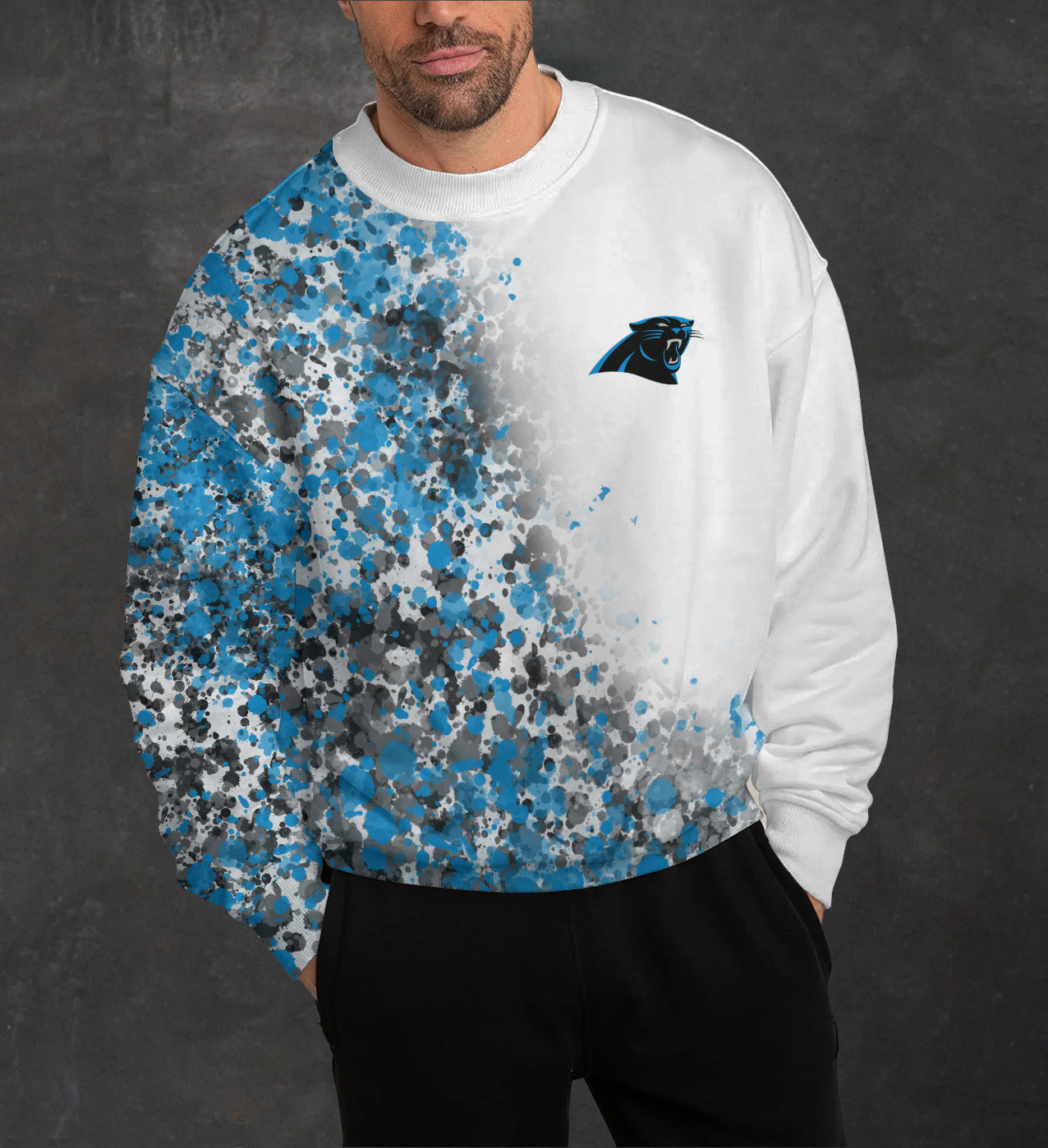 Carolina Panthers 3D Limited Edition Crew Neck sweatshirt