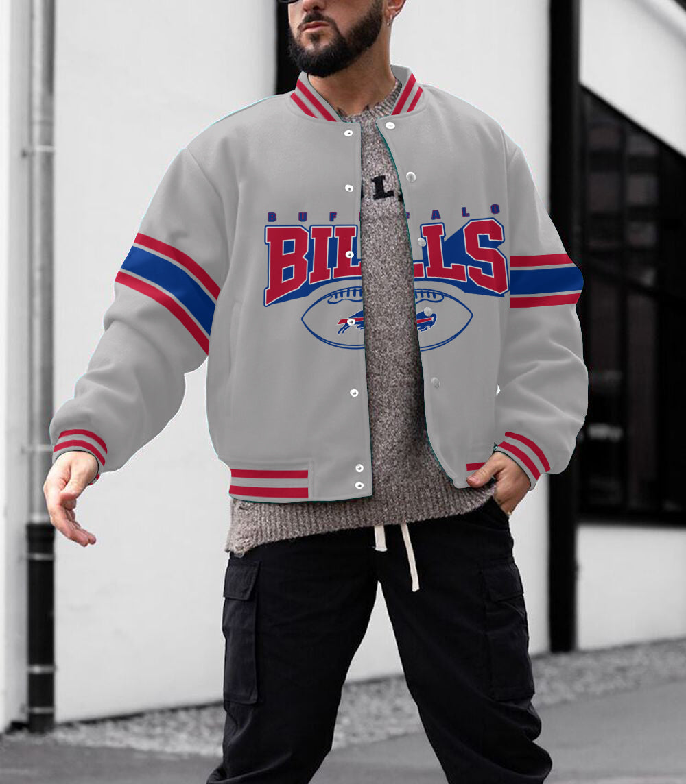 Buffalo Bills Men's Limited Edition Full-Snap Casual Jacket