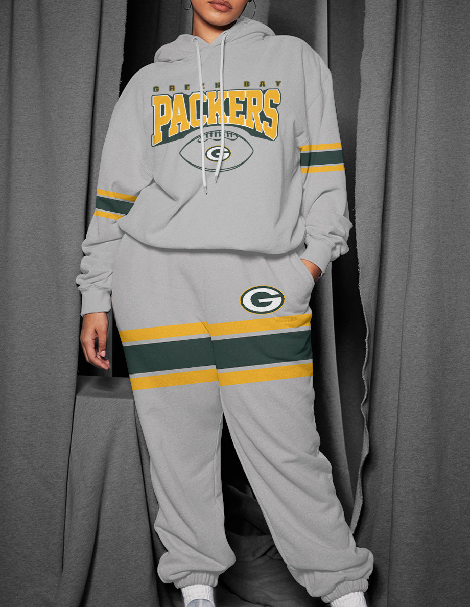Green Bay Packers 3D Printed Pullover Hoodie And Sweatpant 2pcs Tracksuits